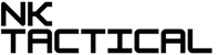 NK Tactical logo in black on a white background
